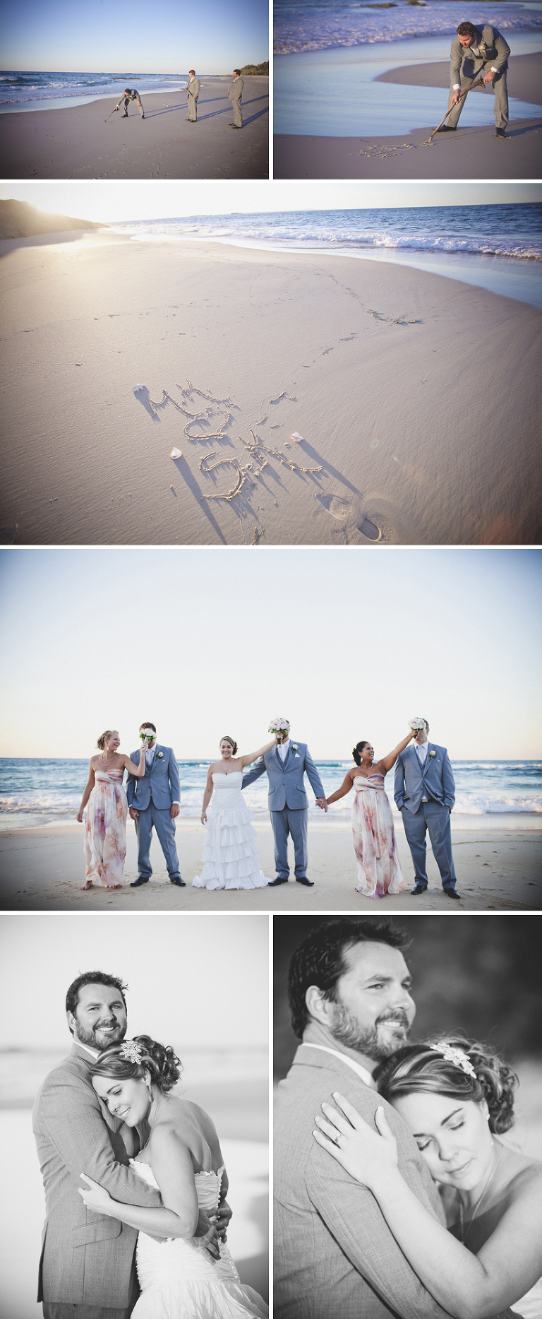 Beach wedding photographer