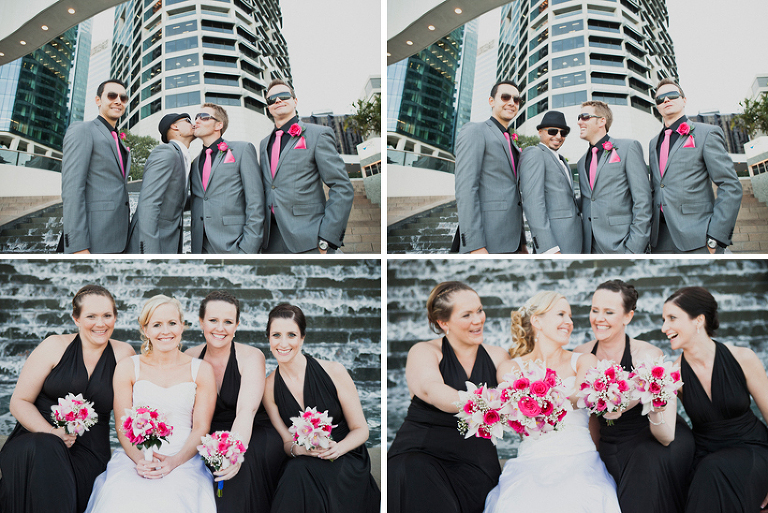 fun wedding photos