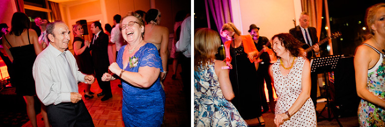 wedding reception dancing