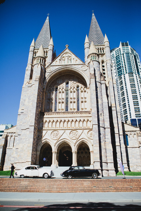 wedding at st johns cathedral