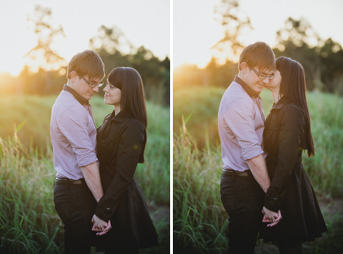 fun engagement shoot