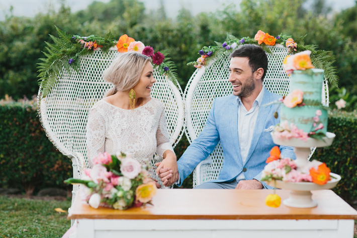 Watercolour Dreaming Byron Bay Wedding Fair Styled Shoot