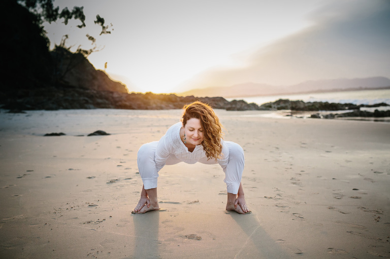 yoga instructor portraits byron bay