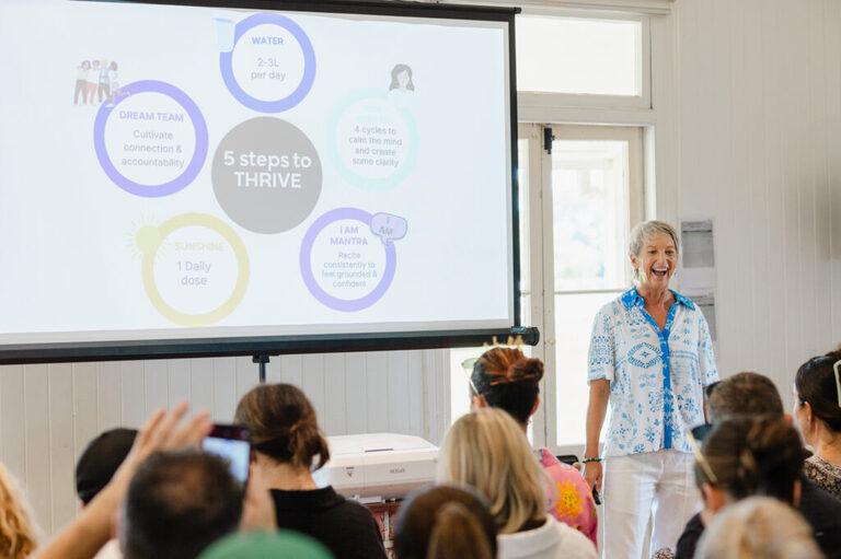 keynote speaker Layne Beachley