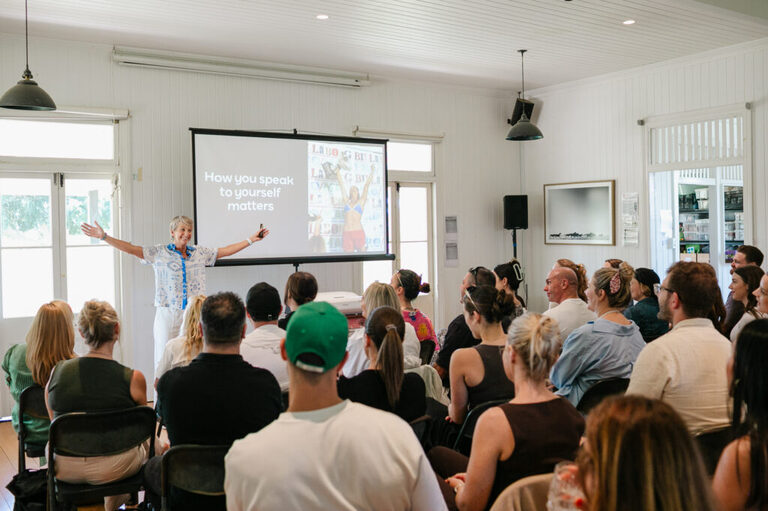 keynote speaker Layne Beachley