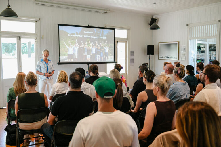 keynote speaker Layne Beachley