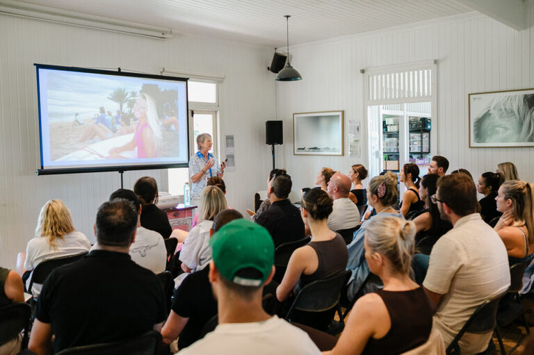 keynote speaker Layne Beachley