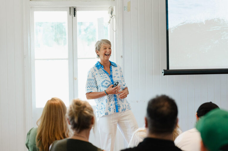 keynote speaker Layne Beachley